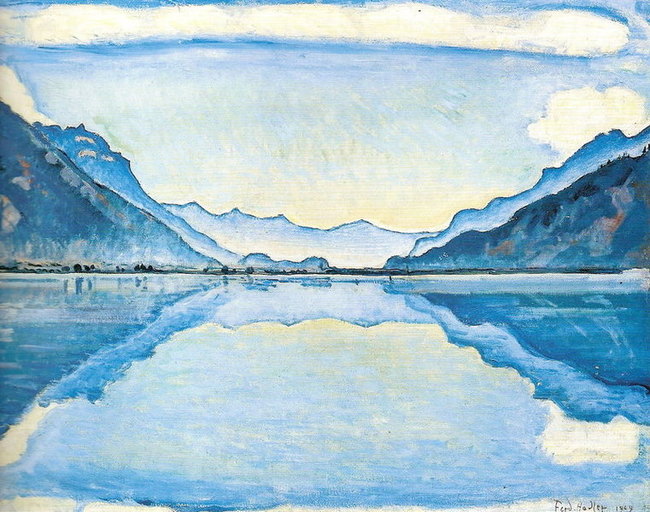 Lac de Thoune -Ferdinand Holder