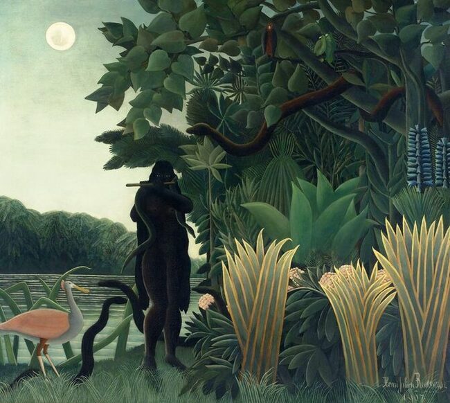 La charmeuse de serpent - Henri Rousseau