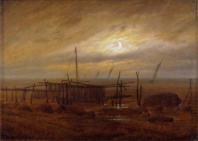 Paysage de bord de mer - Caspar Friedrich