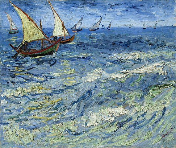 Mer aux Saintes Maries - Van Gogh Vincent