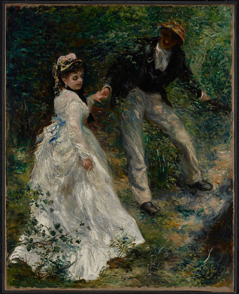 La promenade (1870) RENOIR