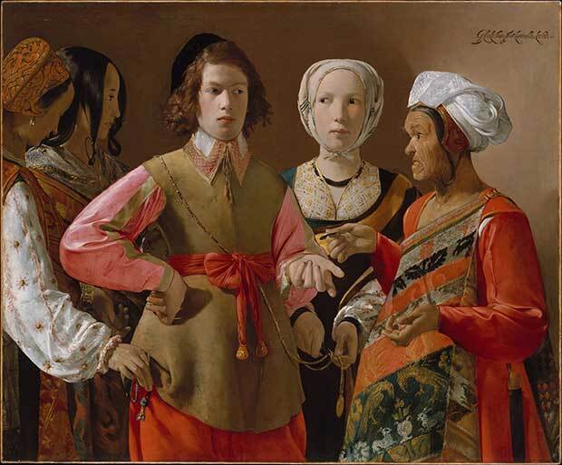 La diseuse de bonne aventure- Georges de la Tour