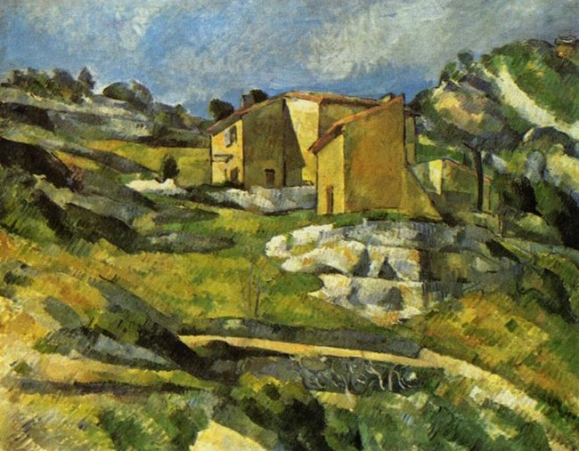 maisons en Provence - Paul Cézanne