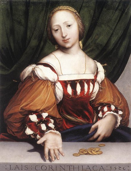 Lais de Corinthe - Hans Holbein