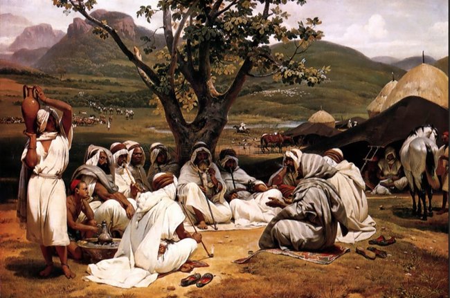 Assemblée arabe - Vernet