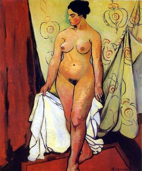 Femme nue à la draperie - Suzanne Valadon