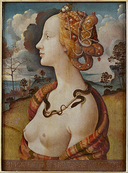 Simonetta Vespucci - Piero di Cosimo