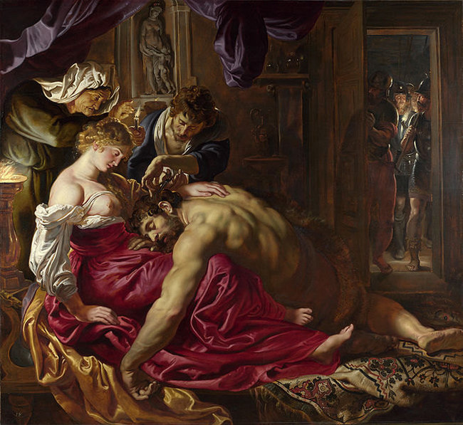 Samson et Dalila - Pierre Paul Rubens