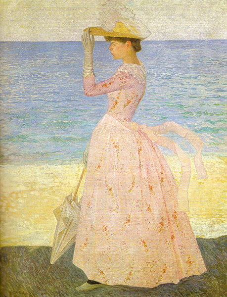 femme à l'ombrelle -Maillol