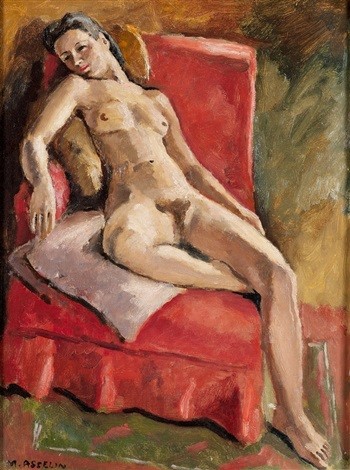 Nu &agrave; l'atelier - Maurice Asselin