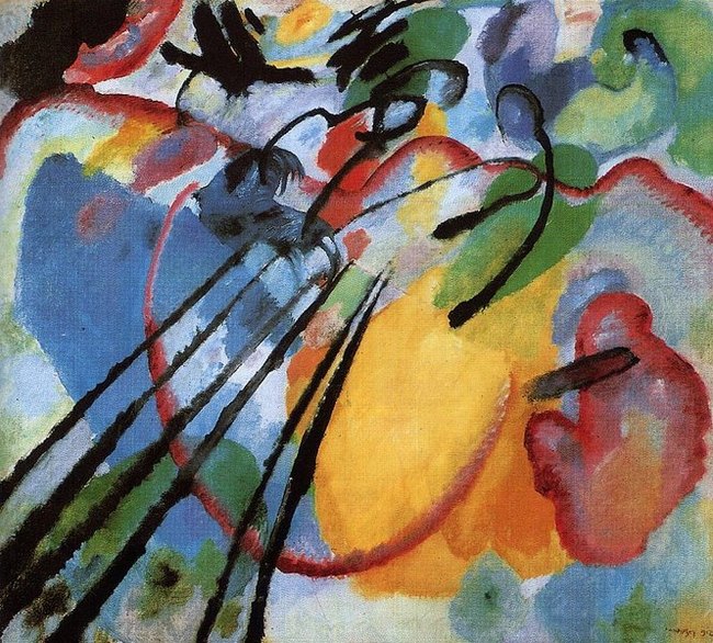 Improvisation n°26, par Wassily Kandinsky