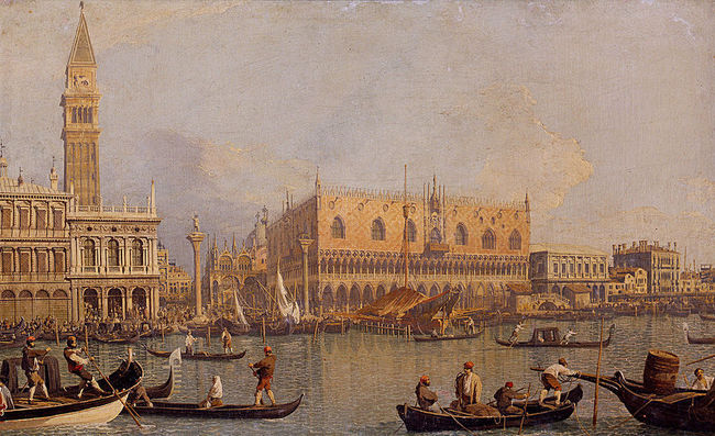 Veduto del Palazzo Ducale - Canaletto