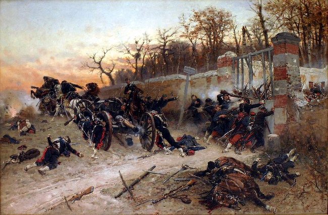 Combat de Porte de Longboyau - Neuville