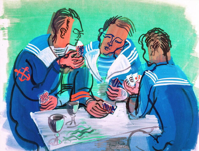 Les trois marins - Raoul DUFY