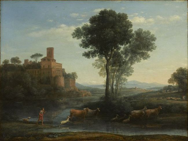 Paysage avec le voyage de Jacob - Gellée dit Le Lorrain Claude