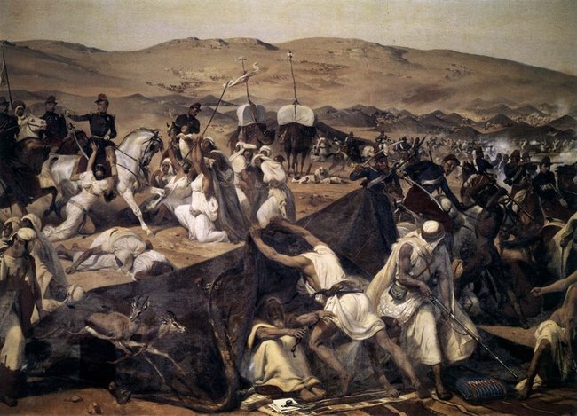 Prise de la smalah d'Abdelkader - Vernet