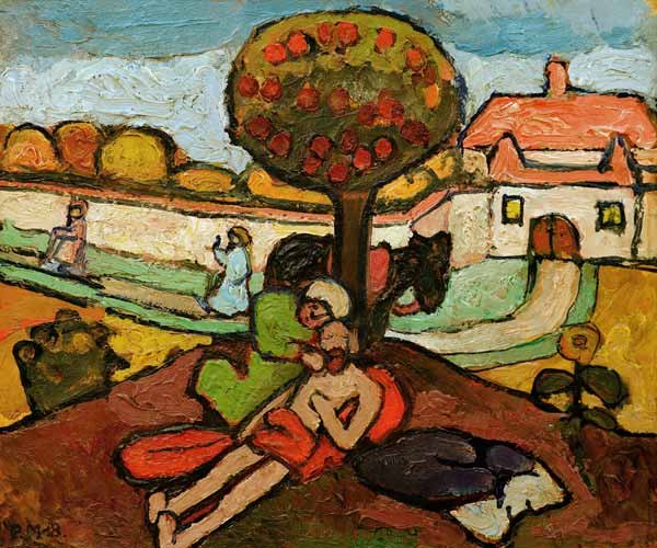 Le bon samaritain - Paula Modersohn-Becker