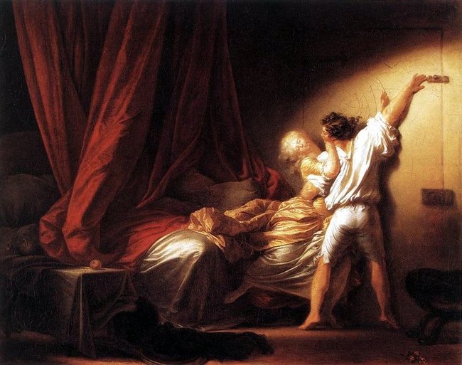 Le verrou - Jean Honor&eacute; Fragonard