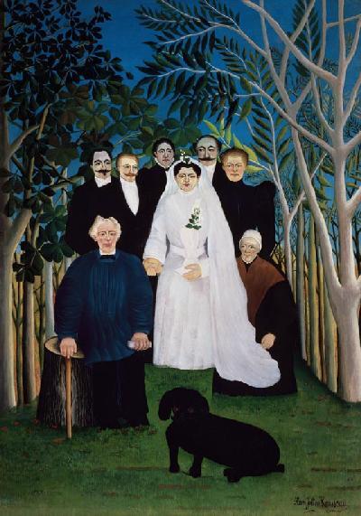 Un mariage à la campagne - Henri Rousseau