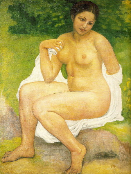 Baigneuse assise - Aristide Maillol