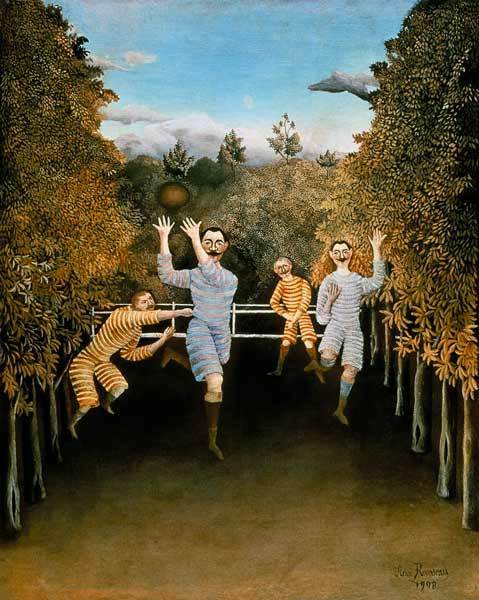 les joueurs de football - Henri Rousseau