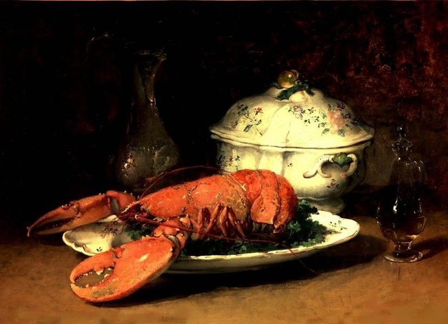 Nature morte au homard -Guillaume Fouace
