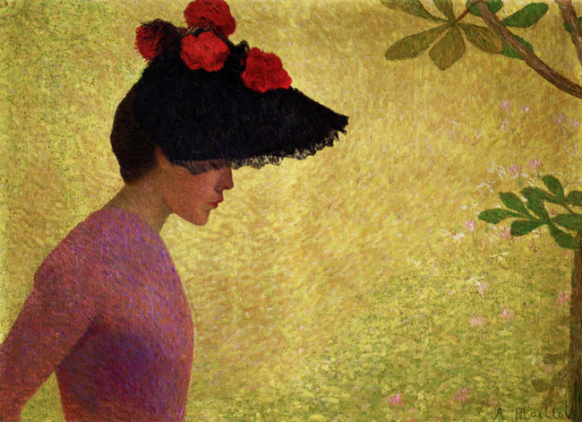 Profil de jeune femme - 1890 - Aristide Maillol