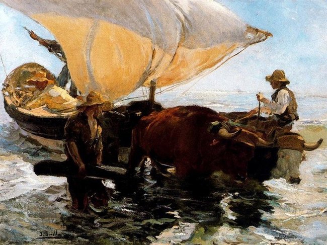 Retour de la pêche - Joaquin Sorolla