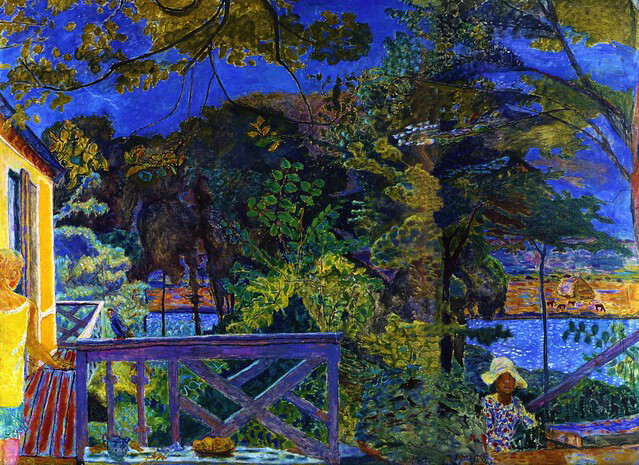 La Terrasse de Vernon - Pierre Bonnard