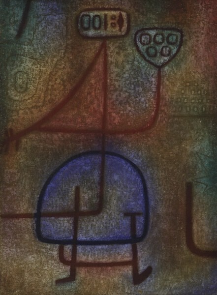 La belle jardinière - Paul Klee - Huile et Tempera sur toile de jute 95 x 71 cm 1939  Centre Paul Klee, Berne, Suisse