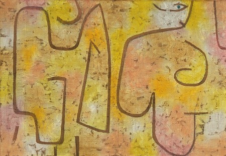 Mode - Paul Klee - Aquarelle sur carton 70 x 100 cm 1938  Kunstzammlung Nordrhein Westfalen, Düsseldorf, Allemagne