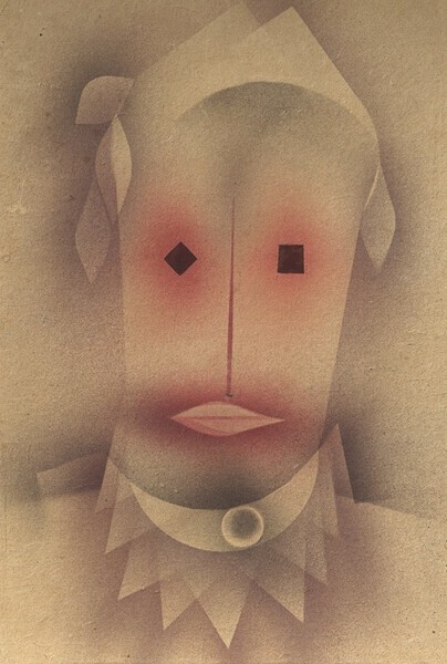 Monsieur Perlenschwein - Paul Klee - Aquarelle sur carton 51,5 x 35,5 cm 1925  Kunstzammlung Nordrhein Westfalen, Düsseldorf, Allemagne