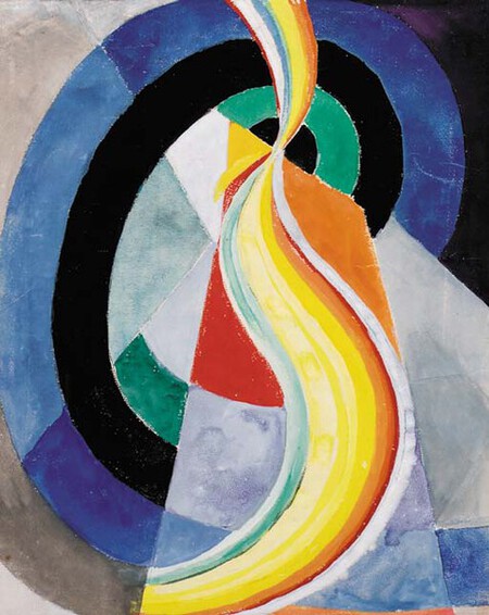 H&eacute;lice - Gouache sur toile 57,3 x 46 cm 1923  Collection priv&eacute;e