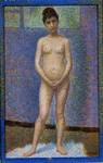 Poseuse de face - vers 1887 - 21,8 x 15,8 cm - Mus&eacute;e d'Orsay, Paris