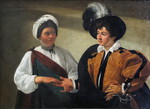 1 - La diseuse de bonne aventure - Le Caravage - Louvre Paris
