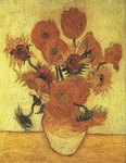 5-Vase avec quinze tournesols (Arles, janvier 1889). Mus&eacute;e d'art Sompo, Tokyo