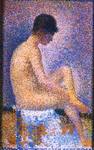 Poseuse de profil - vers 1887 - 25 x16 cm - Mus&eacute;e d'Orsay, Paris